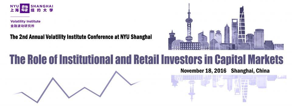 The Second Annual Volatility Institute Conference at NYU Shanghai