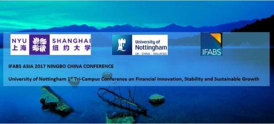IFABS ASIA 2017 NINGBO CHINA CONFERENCE: Financial Innovation, Stability and Sustainable Growth